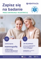 Plakat e-rejestracji w MCM